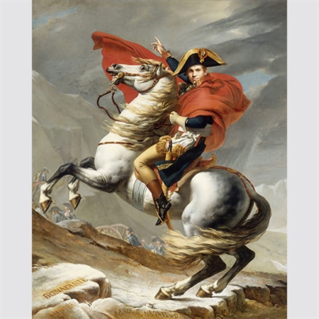 Personalized Masterpiece Napoleon Crossing the Alps from Photo,by myDaVinci - myDaVinci